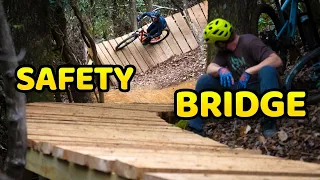 Building & Riding the Backyard Safety Bridge