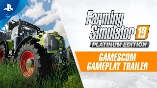 Farming Simulator 19 Platinum Edition – Gamescom Gameplay Trailer | PS4