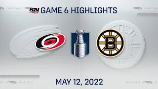 NHL Game 6 Highlights | Hurricanes vs. Bruins -May 12, 2022