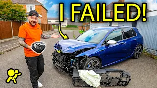 REBUILDING MY CRASH DAMAGED MK8 GOLF R