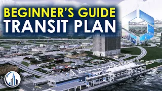 The Ultimate Small City Transit Plan in Cities Skylines 2 Beginners Guide