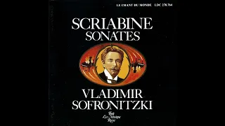 Vladimir Sofronitsky play Scriabine - Piano Sonata n° 5 in F Sharp Major, Op  53