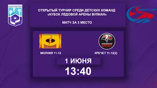 Молния 11-12 : Кречет 11-12(2). Матч за 3 место. Возрастная группа 2011-2012