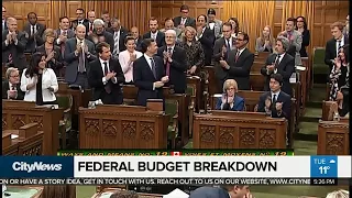 Highlights from Trudeau government's latest federal budget