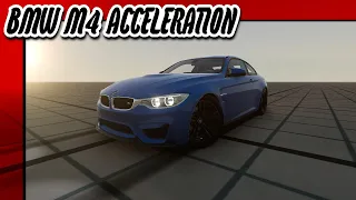 BMW M4 Acceleration (Beamng Drive)