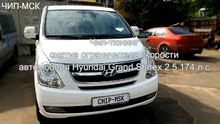 Чип- тюнинг + замеры  Hyundai Grand Starex 2.5 174 л.с.