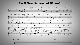 In a sentimental mood - Play along - C instruments