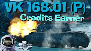 WOT Blitz Earning Credits in Gravity With VK 168.01 (P)