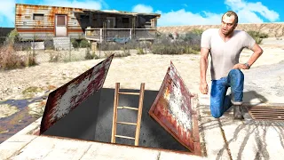 TREVOR has A SECRET BASE in GTA 5!