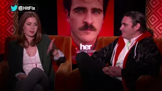 Joaquin Phoenix and Amy Adams discuss futuristic LA in 'Her'