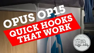 OPUS OP15 Off Road Travel Trailer – Where to hang stuff?!