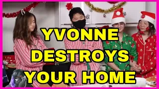 YVONNE THE DESTRUCTOR!!! - Reacting to OFFLINETV GINGERBREAD HOUSE CONTEST