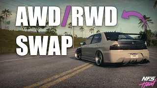 NEED FOR SPEED HEAT HOW  TO (RWD/FWD/AWD) SWAP *EASY!