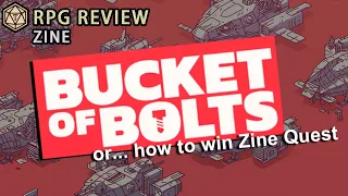 Bucket of Bolts: Tell the incredible tale of a starship start to finish 🛸  RPG Zine Review