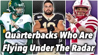 Quarterbacks who are flying under the radar! They could shock everyone!