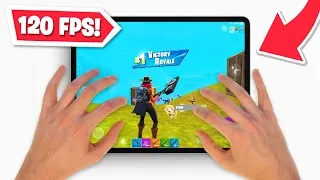 *NEW* 120 FPS on MOBILE Fortnite! (BETTER THAN CONSOLE?)