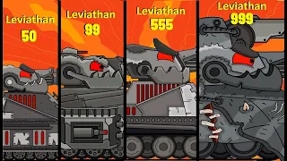 Evolution of Hybrids Leviathan #4 - Cartoons about tanks - Мультики про танки