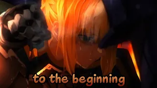 『Lyrics AMV』Fate/Zero OP 2 Full ｢ to the beggining - Kalafina ｣