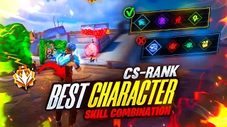 CS Rank Best Character Combination | Best Character Combination For Clash Squad Ranked |CS Rank Tips