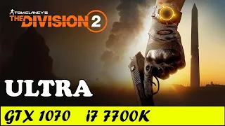 The Division 2 (Ultra) | GTX 1070 + i7 7700K [1080p 60fps]