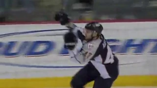 Alex Radulov scores great goal vs Red Wings (20 mar 2008)