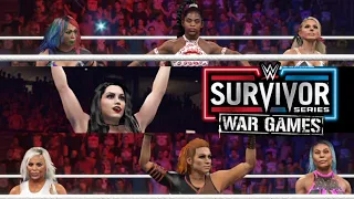 SURVIVOR SERIES WAR GAMES PPV | Women's Universe | WWE 2K22