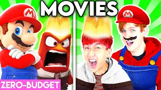 MOVIES WITH ZERO BUDGET! (INSIDE OUT 2, PAW PATROL, MINIONS, ZOOTOPIA, PIXAR, DISNEY & MORE!)