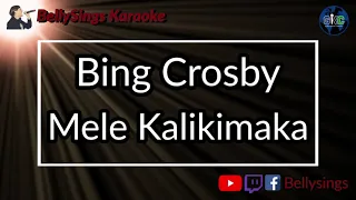 Bing Crosby - Mele Kalikimaka (Karaoke)