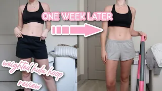 I Tried A Weighted Hula Hoop Every Day For A Week