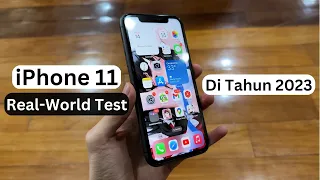 Seharian Pakai Apple iPhone 11 Di Tahun 2023! | (Kamera, Komparasi,Baterai & VLOG)