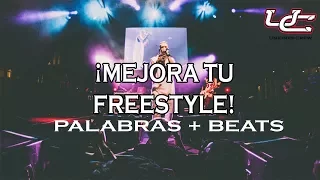 INSTRUMENTAL + PALABRAS | PRACTICA DE FREESTYLE #3 | Beat Boombap y Doble Tiempo