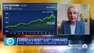 Accenture CEO Julie Sweet on America's most 'Just' companies