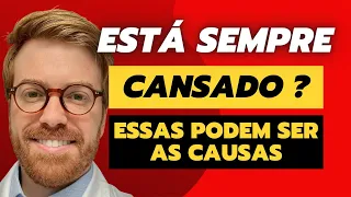 CANSAÇO EXCESSIVO: 8 causas para o CANSAÇO e FADIGA!