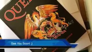 Queen Official Calendar 2014 Unboxing