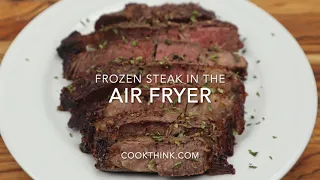 Frozen Steak in Air Fryer