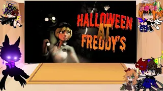 aftons react to halloween at Freddy's remix