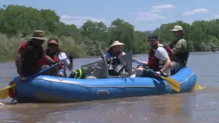 Albuquerque city councilor leads Rio Grande clean up event