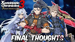 STORIES CONNECTED?! Xenoblade Chronicles 3 Future Redeemed FINAL thoughts!