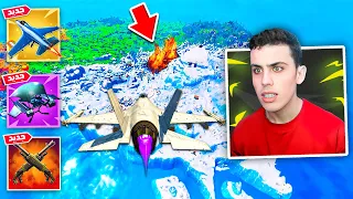 فورتنايت: جربت حركات مجنووونة بطائرات الموسم الثلجي ! 😨🔥