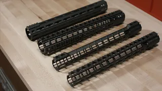 Aero Precision Handguard Comparison - ATLAS vs Enhanced vs Quantum