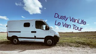 On a aménagé un Master 2 L1H1 - Présentation de Dusty 1 ère partie (Le fourgon en général)