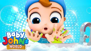 Wash Your Hands Song | Playtime Songs & Nursery Rhymes by Baby John’s World