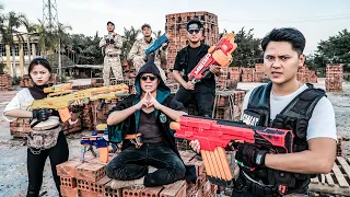 LTT Game Nerf War :Warriors SEAL X Nerf Guns Fight Crime Group Mr Zero Scazy Dispute Love