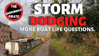 My Narrowboat is battered by Storms | Boat life Q&A [Ep 43]