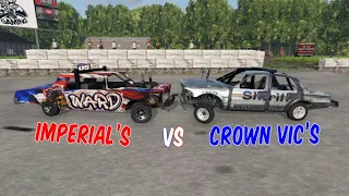 Imperial's VS Crown Vic's & Compact  - BeamNG Demolition Derby