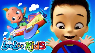 🚗 Vehicles Adventure: 2-Hour LooLoo Kids Song Collection - Fun & Educational for Children