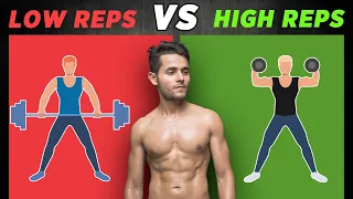 HIGH REPS vs LOW REPS Training for Fat Loss - Which is Better?
