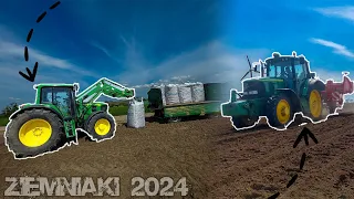 Sadzenie Ziemniaków W "GR SZUDZIK" Grimme VL 20 KLS - John Deere 6920-John Deere 6630-Zasław-Valtra