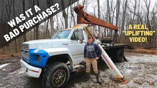 Repairing a $700 Auction Crane Truck!