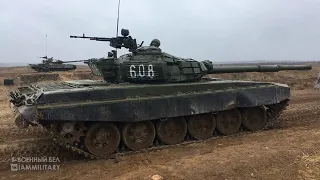 Звук двигателя Т-72